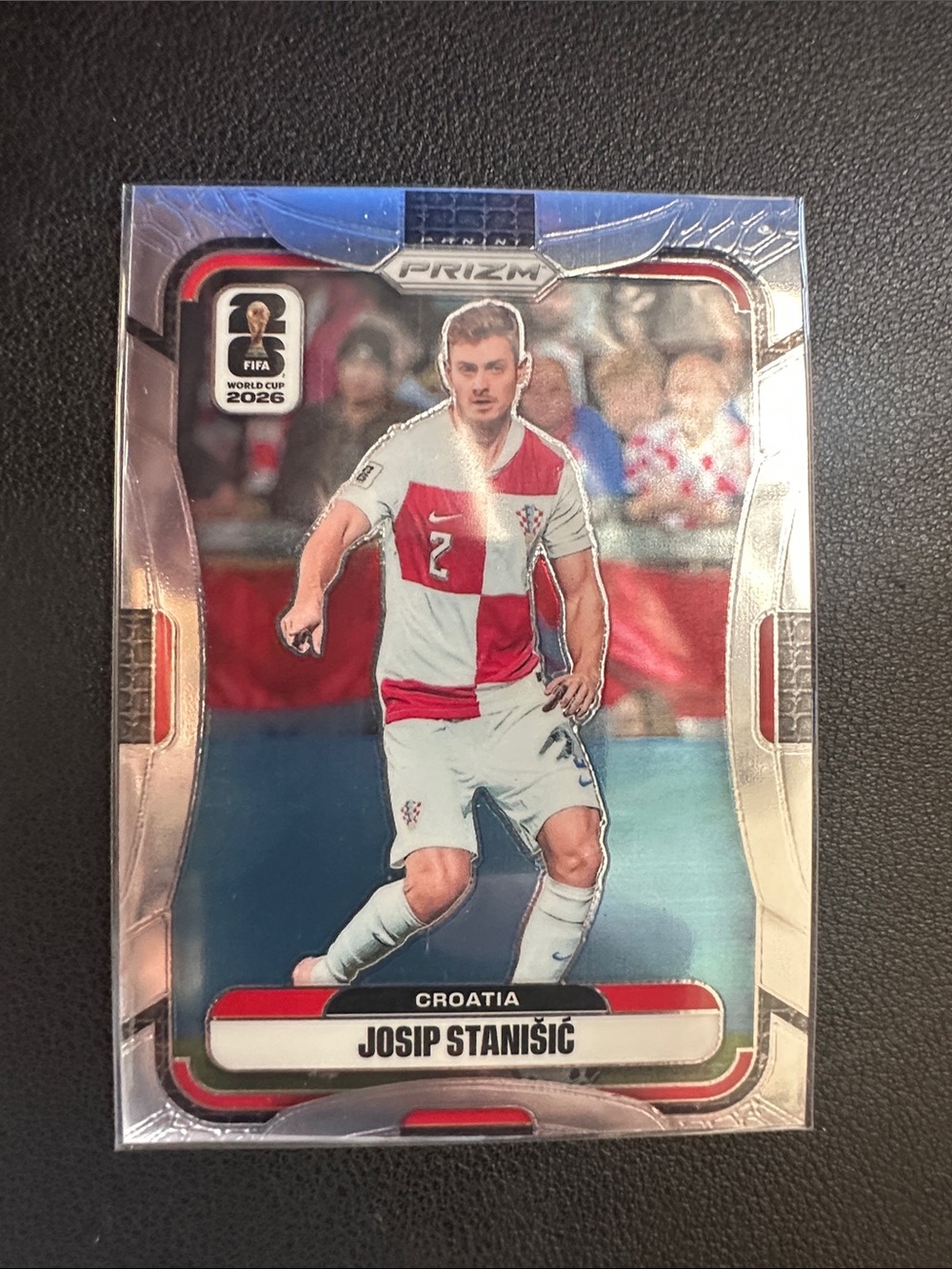Josip Stanišić Croatia Soccer Trading Card - Silver Red
